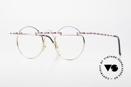 Taxi 221 by Casanova Verrückte Vintage Kunstbrille, kunstvolle 80er vintage TAXI by Casanova Fassung, Passend für Damen