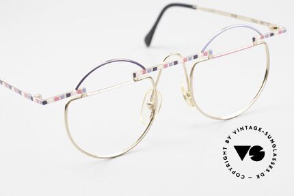 Taxi 221 by Casanova Verrückte Vintage Kunstbrille, zudem funktional als Brille / Sonnenbrille verglasbar, Passend für Damen