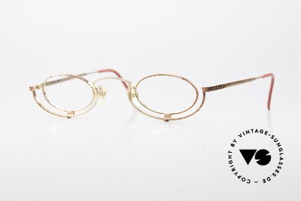 Casanova LC35 Verrückte Designer Lesebrille, verrückte vintage Lesebrille für Damen, ca. 1987, Passend für Damen