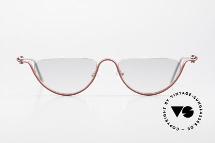 ProDesign No11 Gail Spence Sonnenbrille 90er, vintage Aluminium Fassung im Gail Spence Design, Passend für Damen