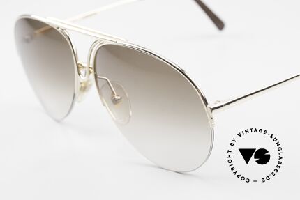 Porsche 5627 Nylor Aviator Sonnenbrille, LARGE Gr. 63mm; ungetragen & mit original Etui, Passend für Herren und Damen