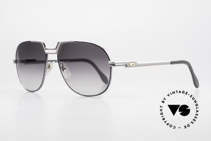 Cazal 710 Ultra Seltene 80er Sonnenbrille, geniale Lackierung in einer Art "anthrazit-metallic", Passend für Herren