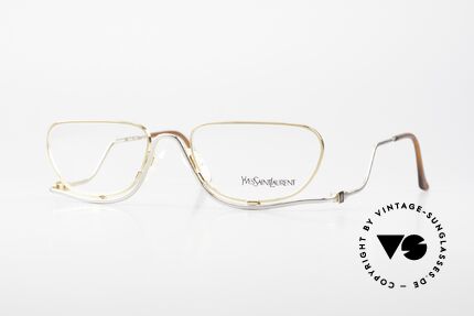 Yves Saint Laurent 4012 Y116 Extravagante Lesebrille, extravagante VINTAGE Damen Designer-Lesebrille, Passend für Damen