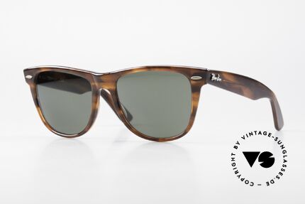 Ray Ban Wayfarer II JFK USA Sonnenbrille B&L, legendäre RAY-BAN Wayfarer Sonnenbrille, Passend für Herren