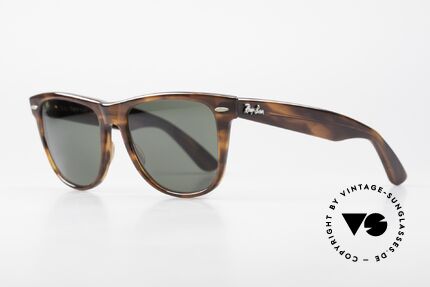 Ray Ban Wayfarer II JFK USA Sonnenbrille B&L, ein altes USA-Original von Bausch & Lomb, Passend für Herren