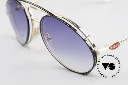 Bugatti 64319 80er Sonnenbrille Sonnenclip, ungetragen; wie all unsere seltenen vintage Bugattis, Passend für Herren