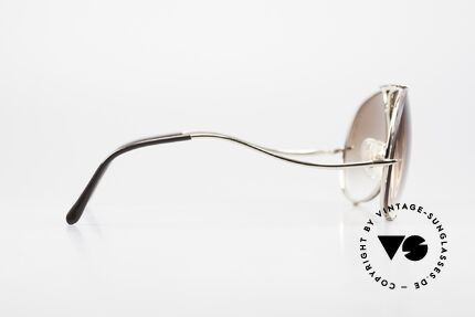 Colani 10-501 Wing Commander Aviator Brille, vergoldete Titan-Fassung sowie 100% UV Protection, Passend für Herren