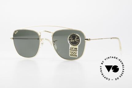 Ray Ban Classic Style V Brace Klassische Sonnenbrille B&L, B&L Modell aus der Classic Collection von RAY-BAN, Passend für Herren und Damen