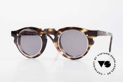 IDC 768 Vintage Panto Sonnenbrille, interessante vintage IDC Designer-Sonnenbrille, Passend für Herren und Damen