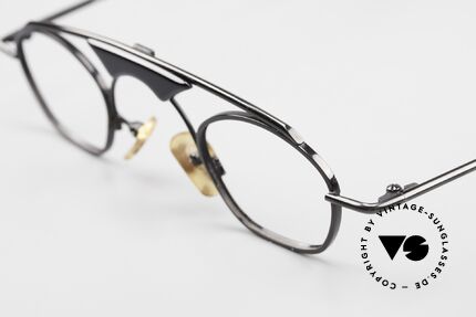 IDC 111 Kleine Verrückte Vintage Brille, außergewöhnliche Rahmen-Details (typisch IDC), Passend für Herren und Damen