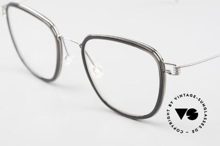 Lindberg Simon Air Titan Rim Titan Brille mit Azetat Inlay, vielfach ausgezeichnet hinsichtlich Qualität und Design, Passend für Herren
