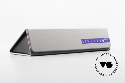 Lindberg Simon Air Titan Rim Titan Brille mit Azetat Inlay, Größe: medium, Passend für Herren