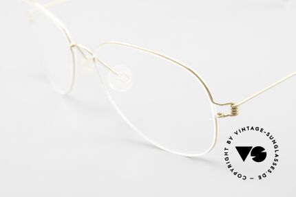 Lindberg Apollon Air Titan Rim Aviator Titanium Brille Unisex, Größe: medium, Passend für Herren und Damen