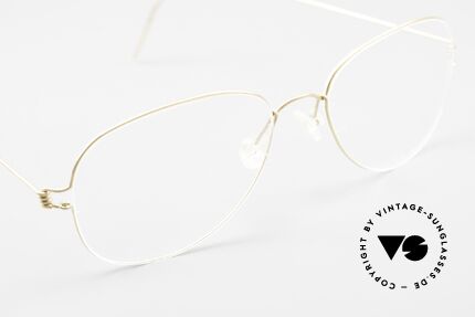 Lindberg Apollon Air Titan Rim Aviator Titanium Brille Unisex, Größe: medium, Passend für Herren und Damen