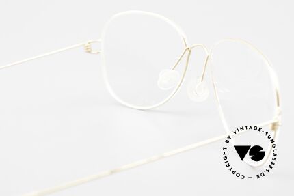 Lindberg Apollon Air Titan Rim Aviator Titanium Brille Unisex, Größe: medium, Passend für Herren und Damen