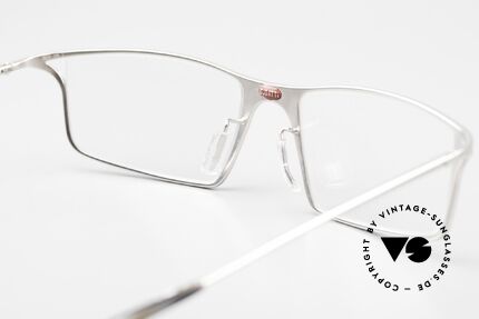 Bugatti 353 Odotype Eckige Vintage Luxus Brille, Größe: large, Passend für Herren