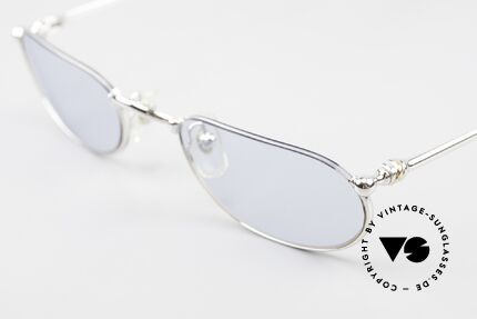 Cartier Demi Lune 2000 Ovale Luxus Lesebrille Platin, 2nd hand Modell im absolut neuwertigen Zustand, Passend für Herren und Damen