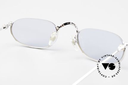 Cartier Demi Lune 2000 Ovale Luxus Lesebrille Platin, KEINE RETRO Cartier Brille; ein Original von 2000!, Passend für Herren und Damen