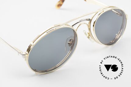 Bugatti 11948 Luxus Herrenbrille Mit Clip On, KEINE Retrobrille; sondern alte ORIGINALbrille, Passend für Herren