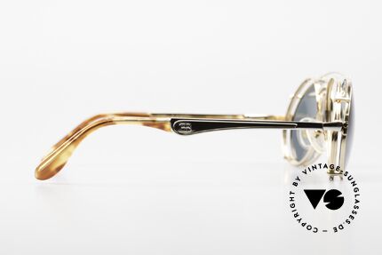 Bugatti 11948 Luxus Herrenbrille Mit Clip On, Fassung kann natürlich beliebig verglast werden, Passend für Herren