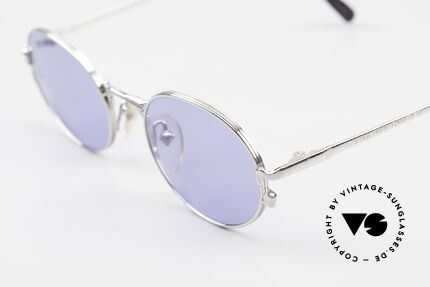 Jean Paul Gaultier 55-3181 Ovale 90er Brille Pure Titanium, unbenutzt (wie alle unsere Designer-Sonnenbrillen), Passend für Herren und Damen
