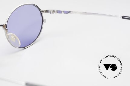 Jean Paul Gaultier 55-3181 Ovale 90er Brille Pure Titanium, Größe: medium, Passend für Herren und Damen