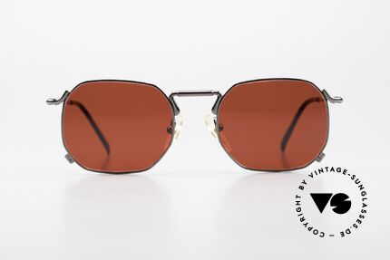 Jean Paul Gaultier 55-8175 Spektakuläre Vintage Brille, extremer Farbkontrast zwischen Rahmen & Gläsern, Passend für Herren und Damen