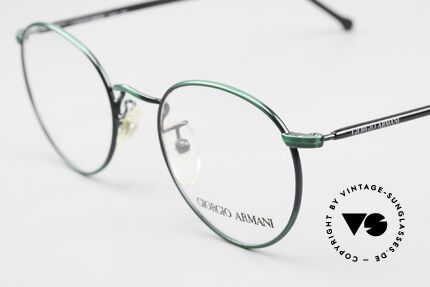 Giorgio Armani 138 Panto Brille Damen & Herren, ein 'intellektuelles / spirituellen' Design; Gr. 47/20, Passend für Herren und Damen