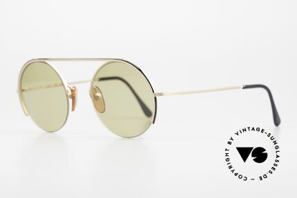 Giorgio Armani 602 Runde Vintage Brille Nylor, Modell ist recht leicht und überzeugt durch Qualität, Passend für Herren und Damen