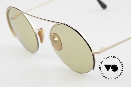 Giorgio Armani 602 Runde Vintage Brille Nylor, ungetragen (wie all unsere GA 1990er Jahre Klassiker), Passend für Herren und Damen