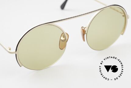 Giorgio Armani 602 Runde Vintage Brille Nylor, keine aktuelle Kollektion, sondern echte 90er Brille!, Passend für Herren und Damen