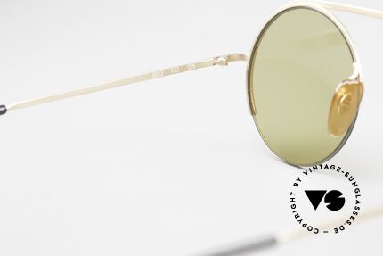 Giorgio Armani 602 Runde Vintage Brille Nylor, Sonnengläser (100% UV) sind auch optisch ersetzbar, Passend für Herren und Damen