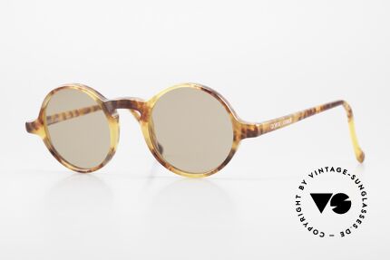 Giorgio Armani 324 Runde 90er GA Sonnenbrille, zeitlose runde Giorgio Armani Designer-Sonnenbrille, Passend für Herren