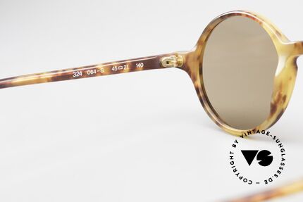 Giorgio Armani 324 Runde 90er GA Sonnenbrille, (Mineral)Sonnengläser sind durch optische ersetzbar, Passend für Herren