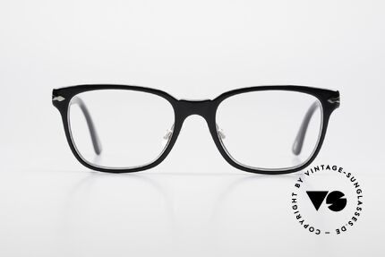 Persol 3003 Damenbrille Klassisch Schwarz, klassisch und zeitlos, Größe 52-18, 145mm Bügel, Passend für Damen