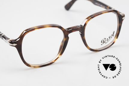 Persol 3142 Designerbrille Eckig Panto, Unisex-Modell, daher passend für Damen & Herren, Passend für Herren und Damen