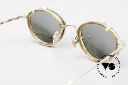 Koh Sakai KS9832 Vintage Brille Mit SonnenClip, Größe: medium, Passend für Herren und Damen Koh Sakai KS9832 Vintage Brille Mit SonnenClip, Größe: medium, Passend für Herren und Damen