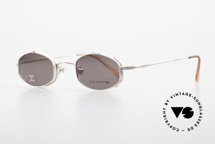 Koh Sakai KS9336 90er Oliver Peoples Eyevan Stil, in Los Angeles designed & in Sabae (Japan) produziert, Passend für Herren