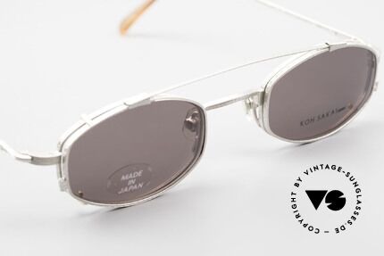 Koh Sakai KS9336 90er Oliver Peoples Eyevan Stil, entsprechend sind Qualität & Anmutung identisch top, Passend für Herren