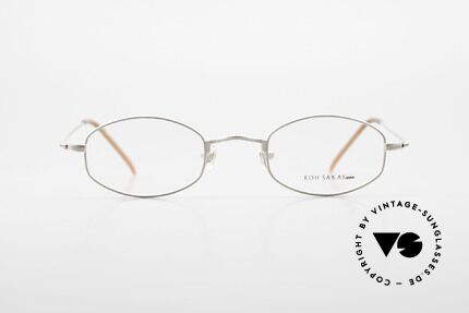 Koh Sakai KS9336 90er Oliver Peoples Eyevan Stil, Größe: medium, Passend für Herren