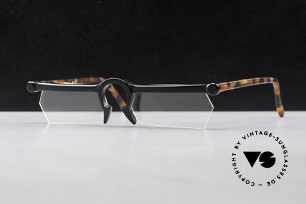 Design Maske Berlin Ethno 1 Kunstvolle 90er Vintage Brille, Größe: medium, Passend für Herren und Damen