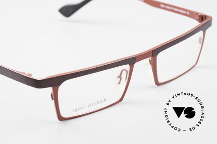 Theo Belgium Chato Eckige Titanium Brille Unisex, die Demogläser sollten durch optische ersetzt werden, Passend für Herren und Damen