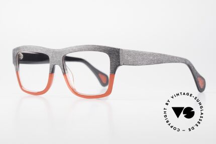 Theo Belgium Mille 43 Designerbrille Damen & Herren, erstmals auch aus Kunststoff gefertigt; Top-Qualität, Passend für Herren und Damen