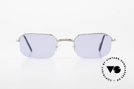 Cartier Broadway Halb Randlose Fassung Platin, Herren-Modell aus der Cartier 'Semi Rimless' Serie, Passend für Herren