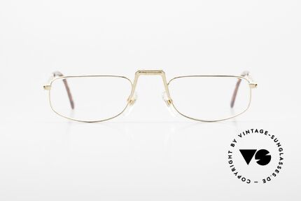 Christian Dior Saint German Faltbare Lesebrille Vergoldet, praktisches Faltmodell in TOP-Qualität (Rarität), Passend für Herren