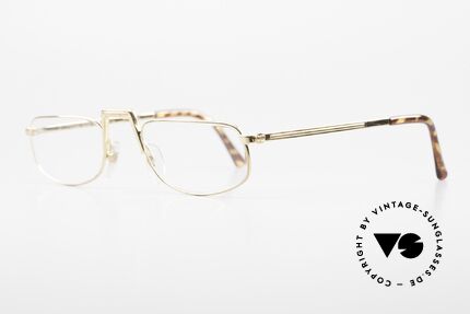 Christian Dior Saint German Faltbare Lesebrille Vergoldet, elegante Herrenbrille in Gr. 52/22 (Medium Größe), Passend für Herren
