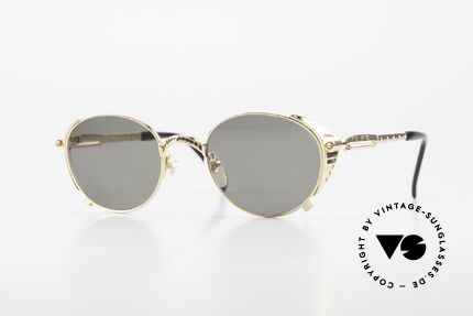 Jean Paul Gaultier 56-4174 Steampunk Sonnenbrille 90er, einzigartige Sonnenbrille von Jean Paul Gaultier, Passend für Herren und Damen