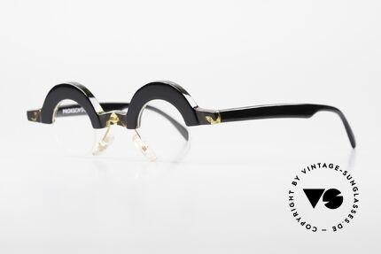 Proksch's A5 Runde 90er Nylor Brille Crazy, futuristisches Design vergangener Tage (90er), Passend für Herren und Damen