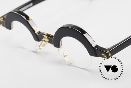 Proksch's A5 Runde 90er Nylor Brille Crazy, ungetragen (wie alle unsere vintage Fassungen), Passend für Herren und Damen