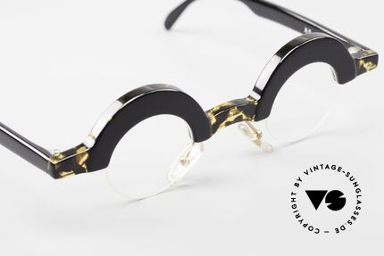 Proksch's A5 Runde 90er Nylor Brille Crazy, KEIN aktuelles Retro Design, sondern echt 90er, Passend für Herren und Damen